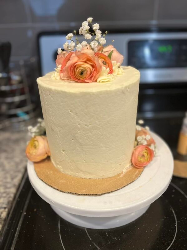 6 inch 3 layer sugar free cake